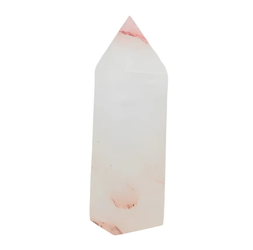 187G Fire Quartz Crystal Tower