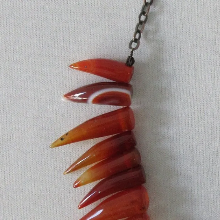 20A27 -Tiger Tooth Necklace