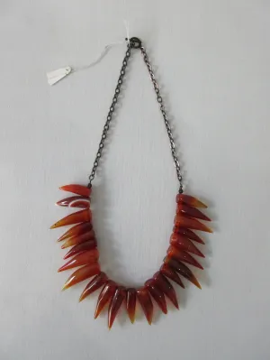 20A27 -Tiger Tooth Necklace