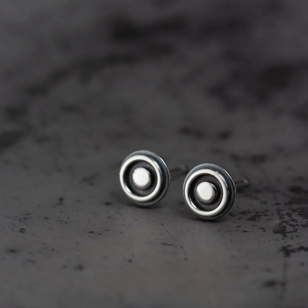 6mm Target Bullseye Studs