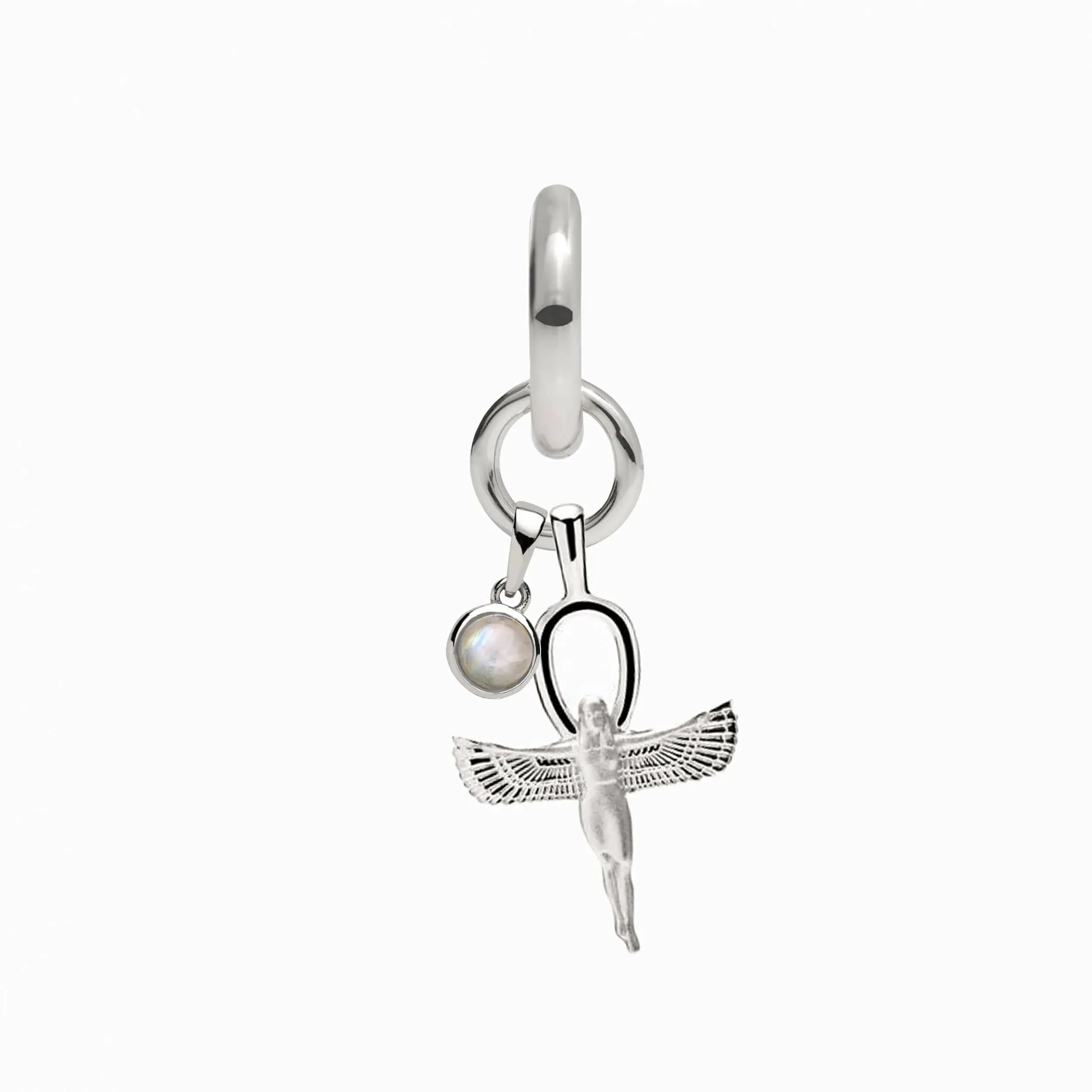 Ankh of Isis Single Charm Earring