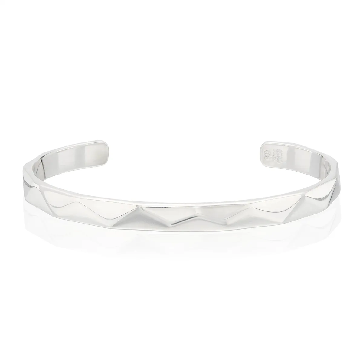 Anna Beck Small Wavy Cuff Bracelet - Silver