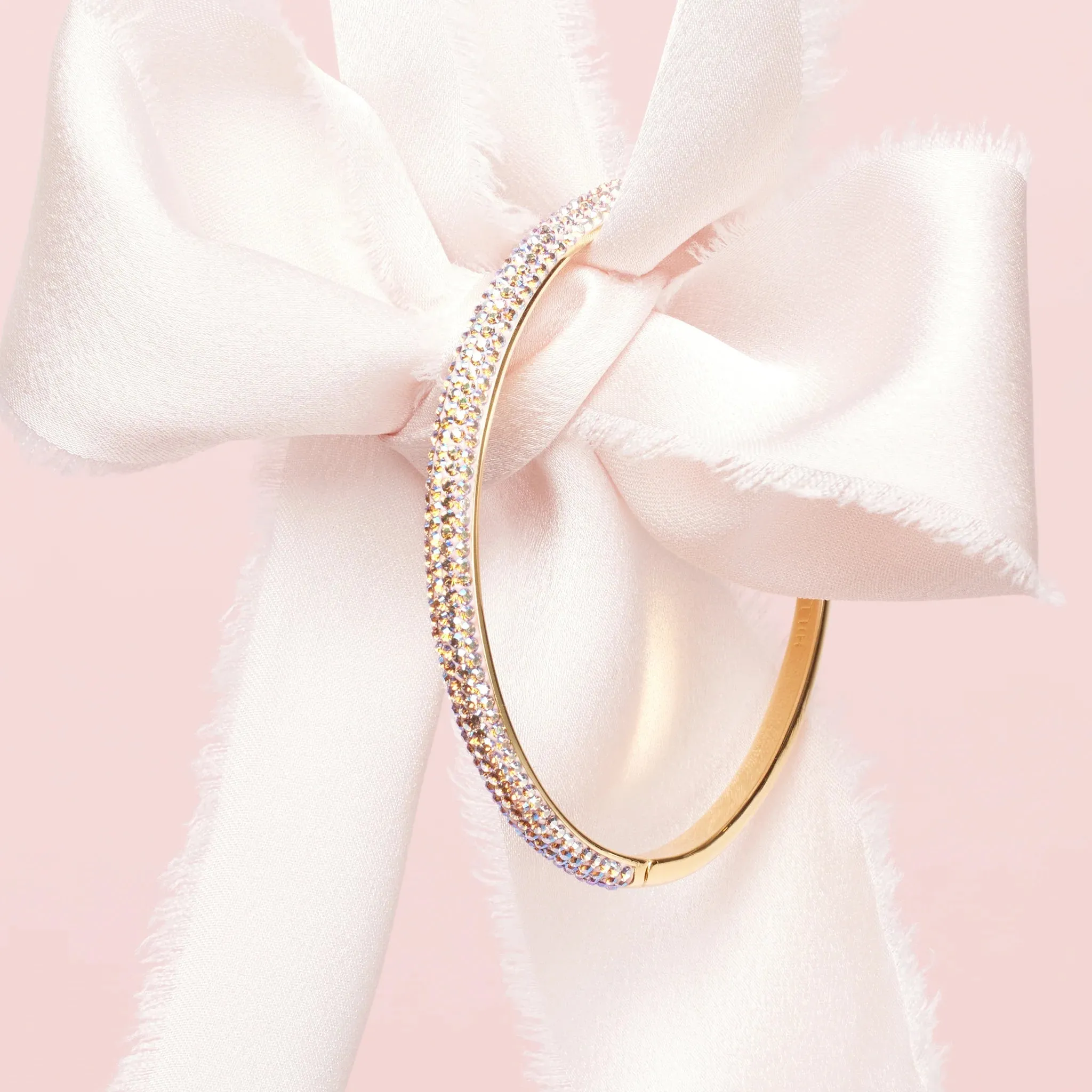 Ballet Slipper Sparkle Cuff Bracelet