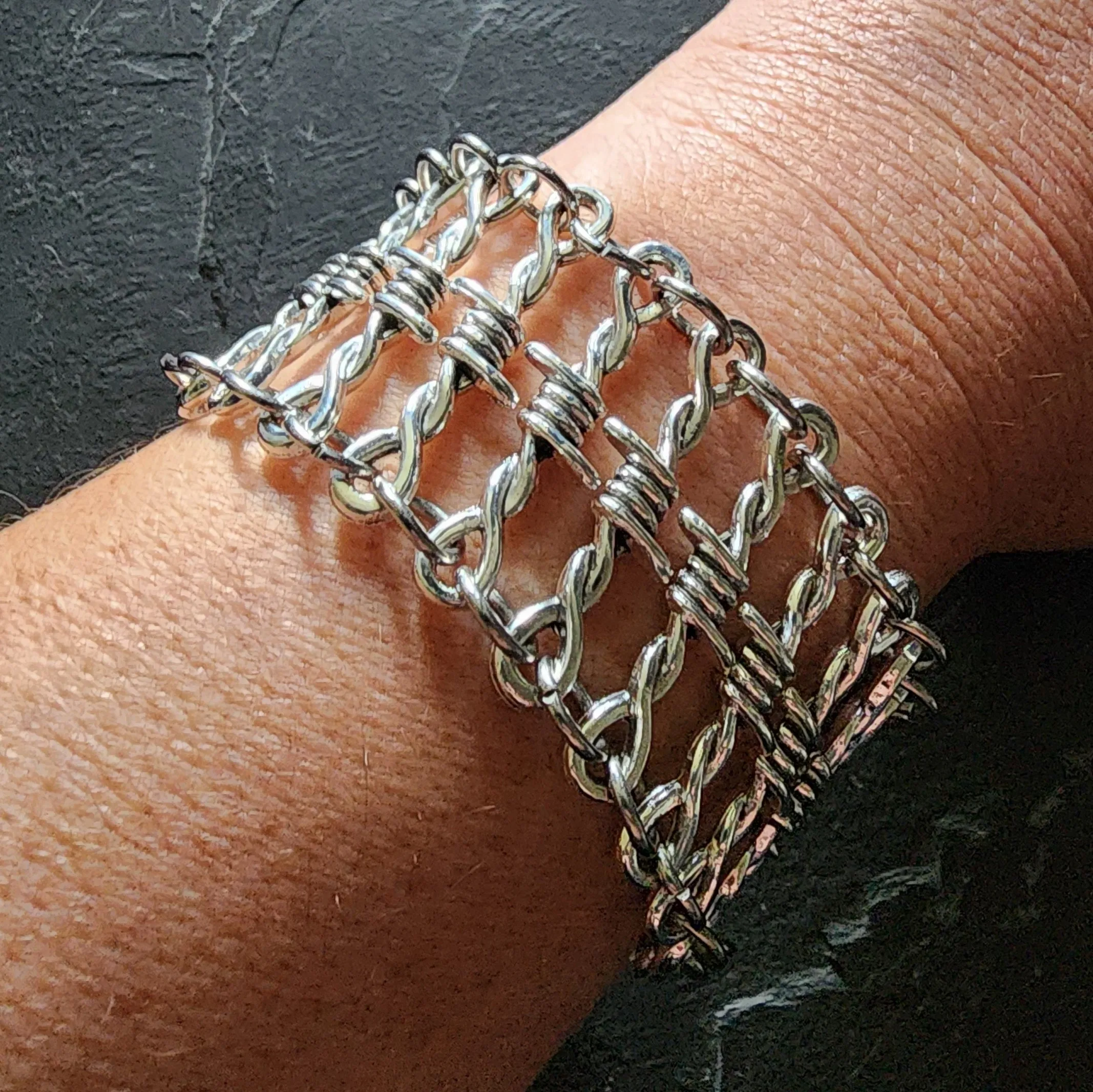 Barbed Wire Bracelet