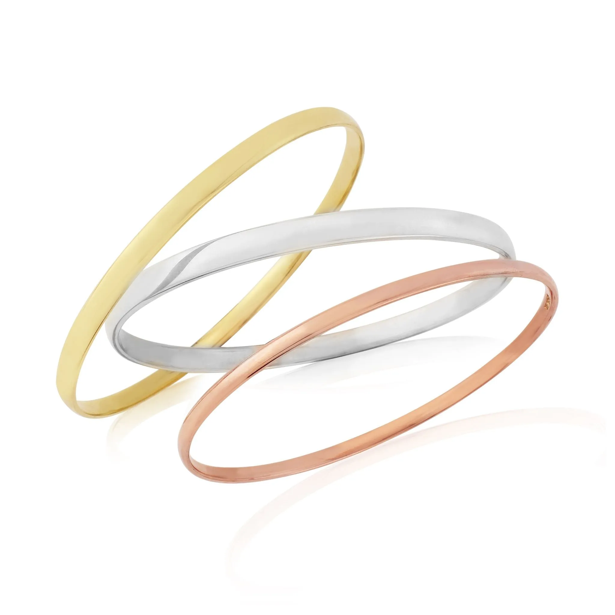 Brompton 9ct Rose Gold Bangle