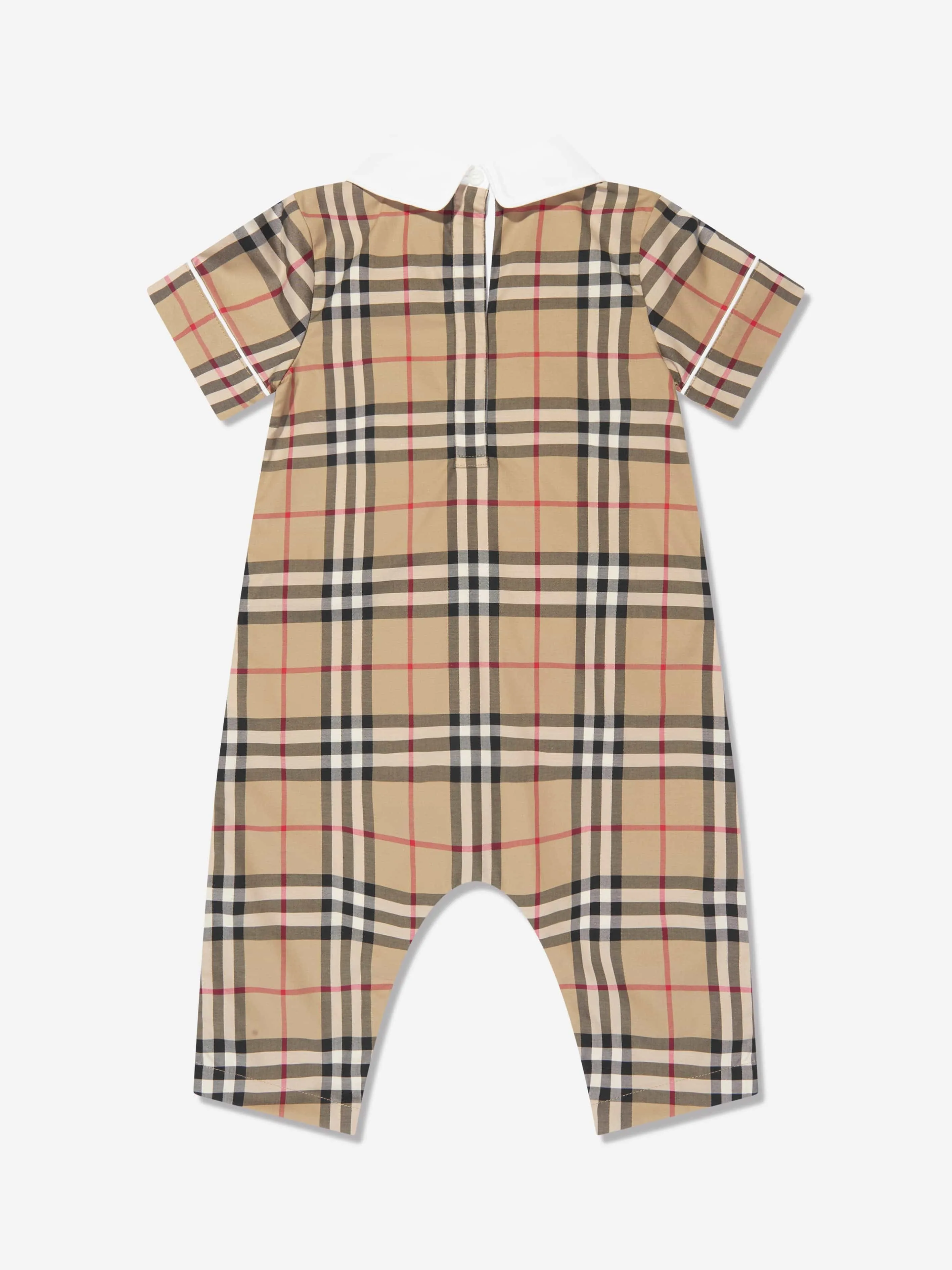 Burberry Baby Octavian Romper in Archive Beige Check