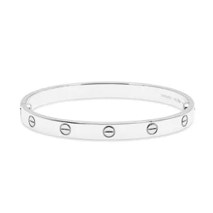 Cartier Love Bangle 18ct White Gold - Size 18