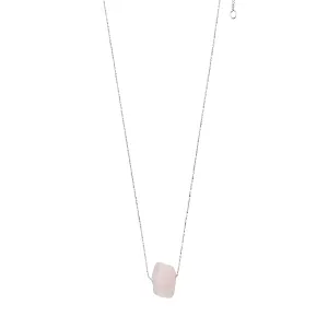 CHAKRA Rose Quartz necklace silver-plated