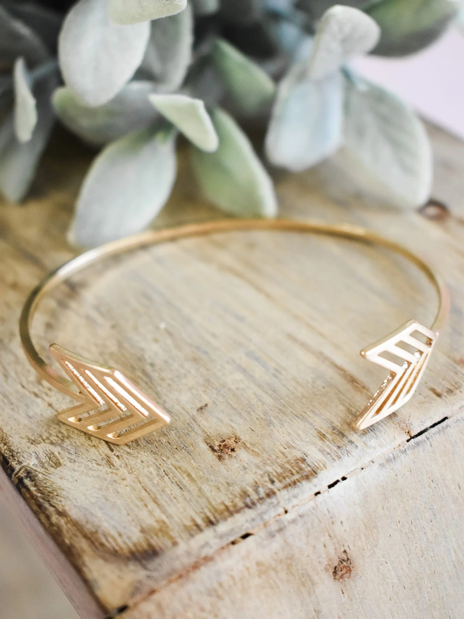 Chevron Cuff Bracelet