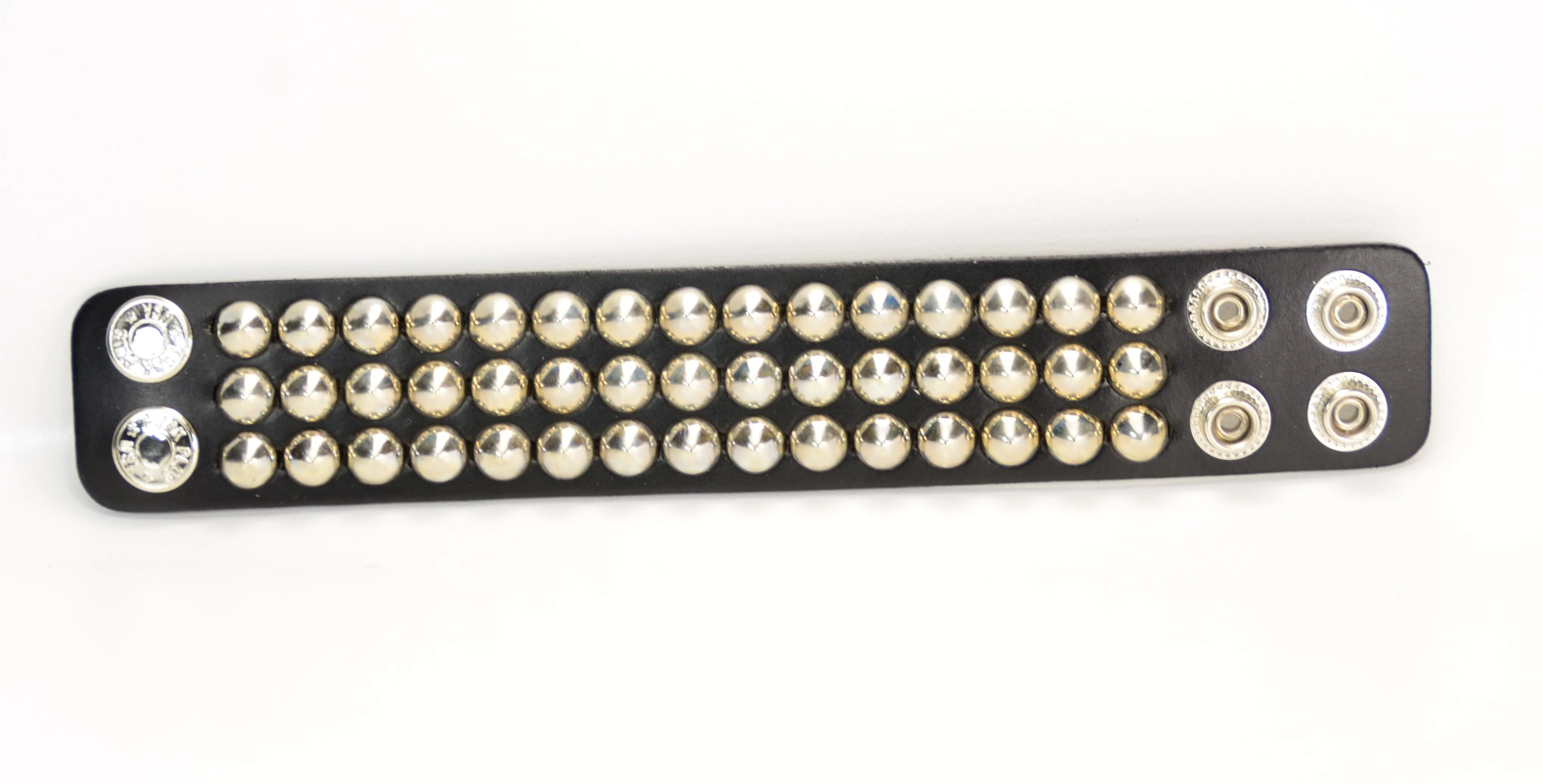 Conical Studded 3 Row Bracelet