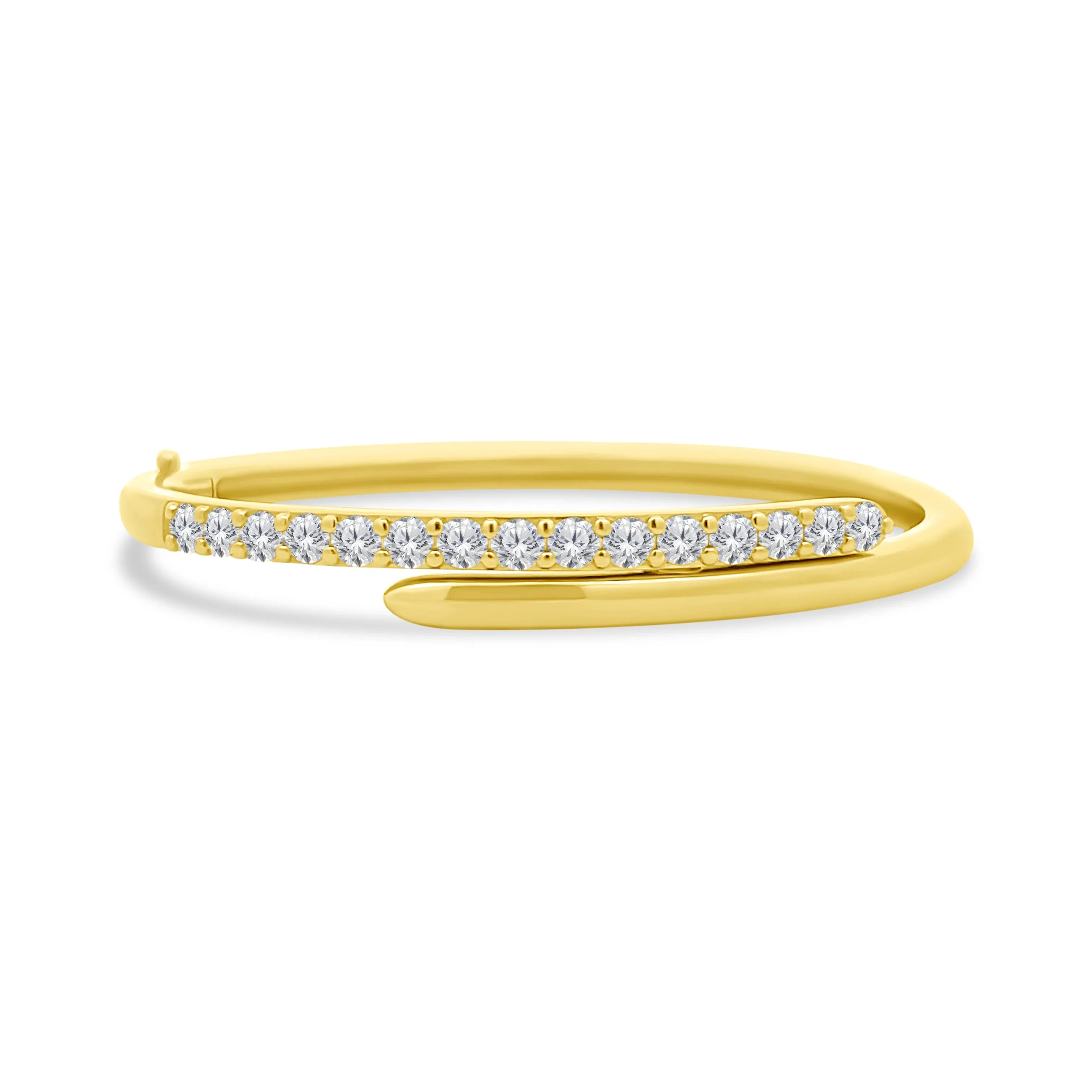 Diamond Bypass Bangle