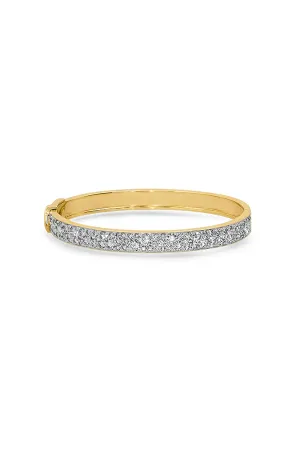 Diamond Cluster Bangle