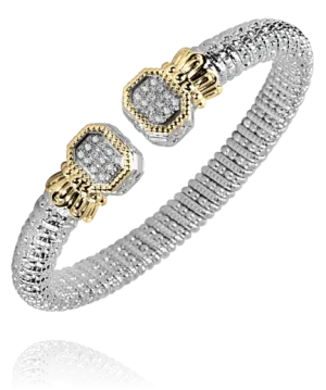 Diamond Pave Ends Bracelet