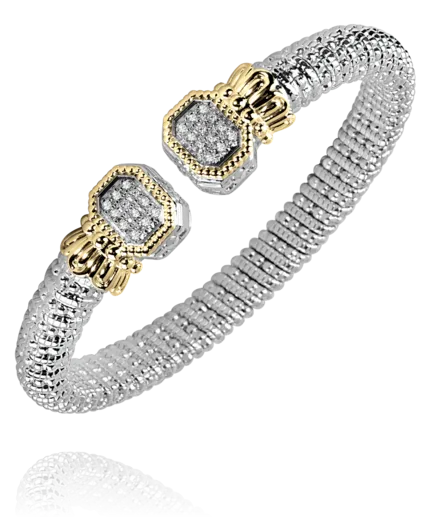 Diamond Pave Ends Bracelet