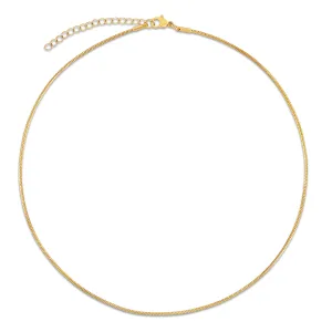 Ellie Vail - Amara Dainty Snake Chain Choker Necklace