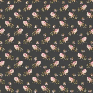 Fabric COAL CLOVER from Moonstone Collection by Edyta Sitar for Andover, A-9451-K