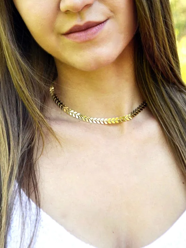 Fish Bone Choker