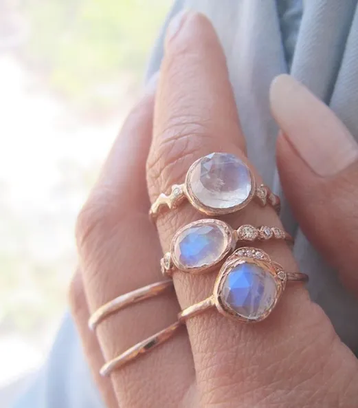 Freshwater Moonstone Ring