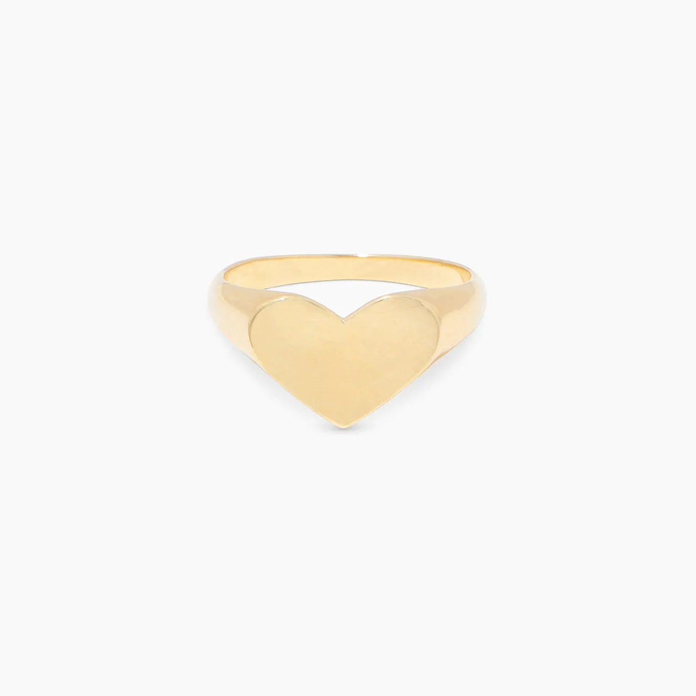 Gorjana Louise Heart Signet Ring