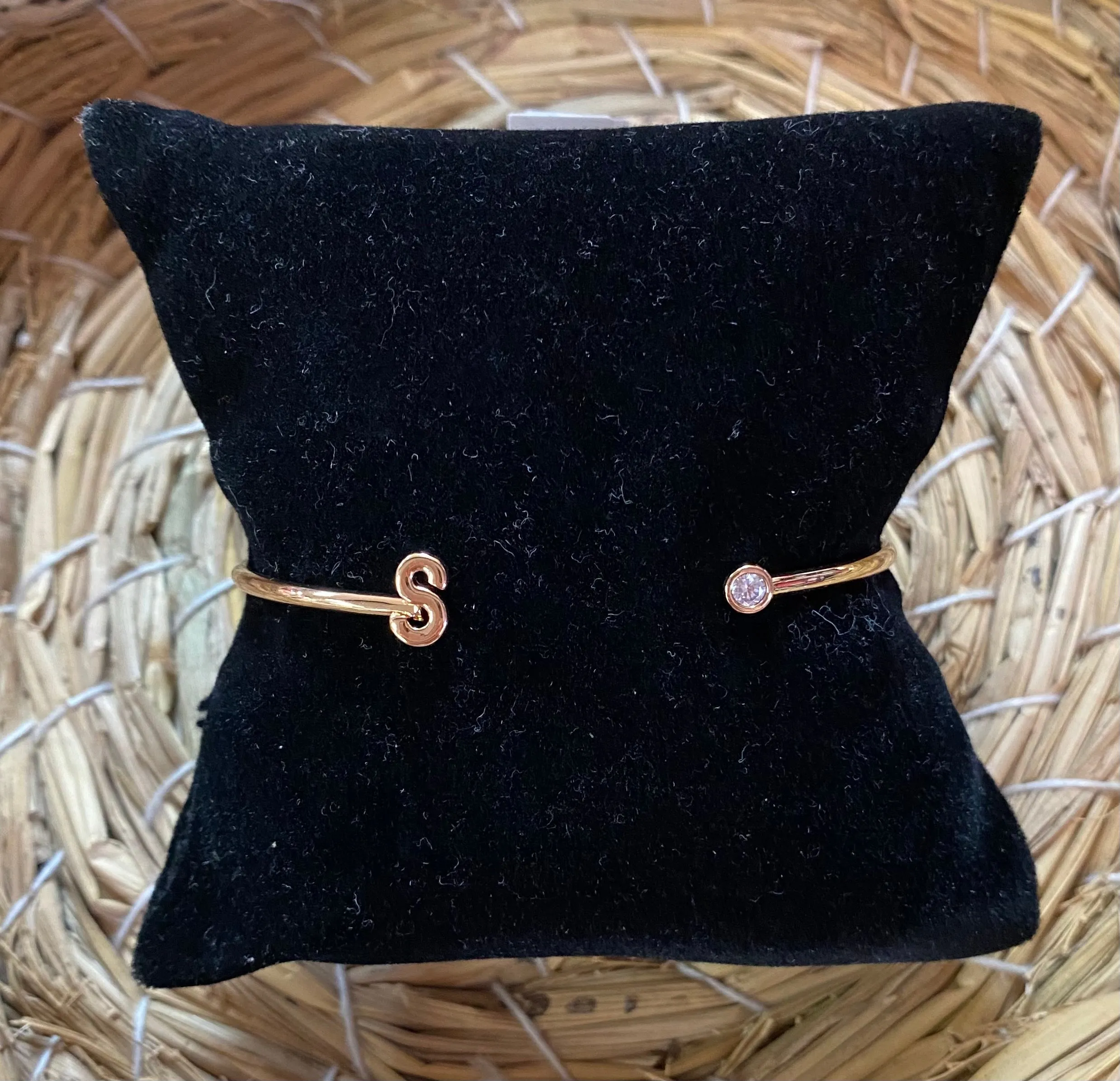 Initial Cuff Bracelet