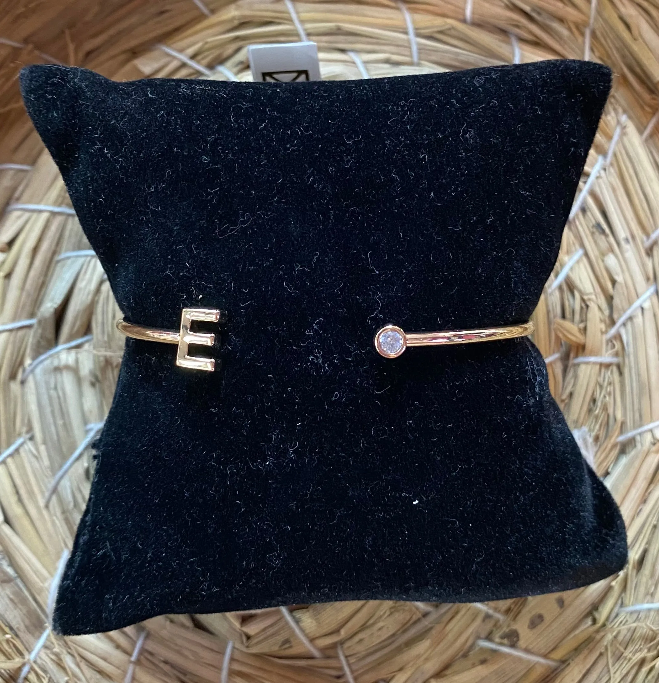 Initial Cuff Bracelet