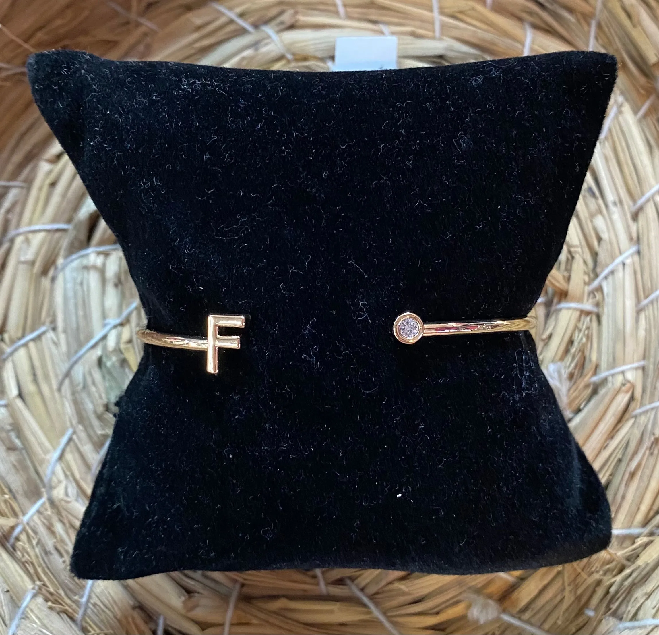 Initial Cuff Bracelet