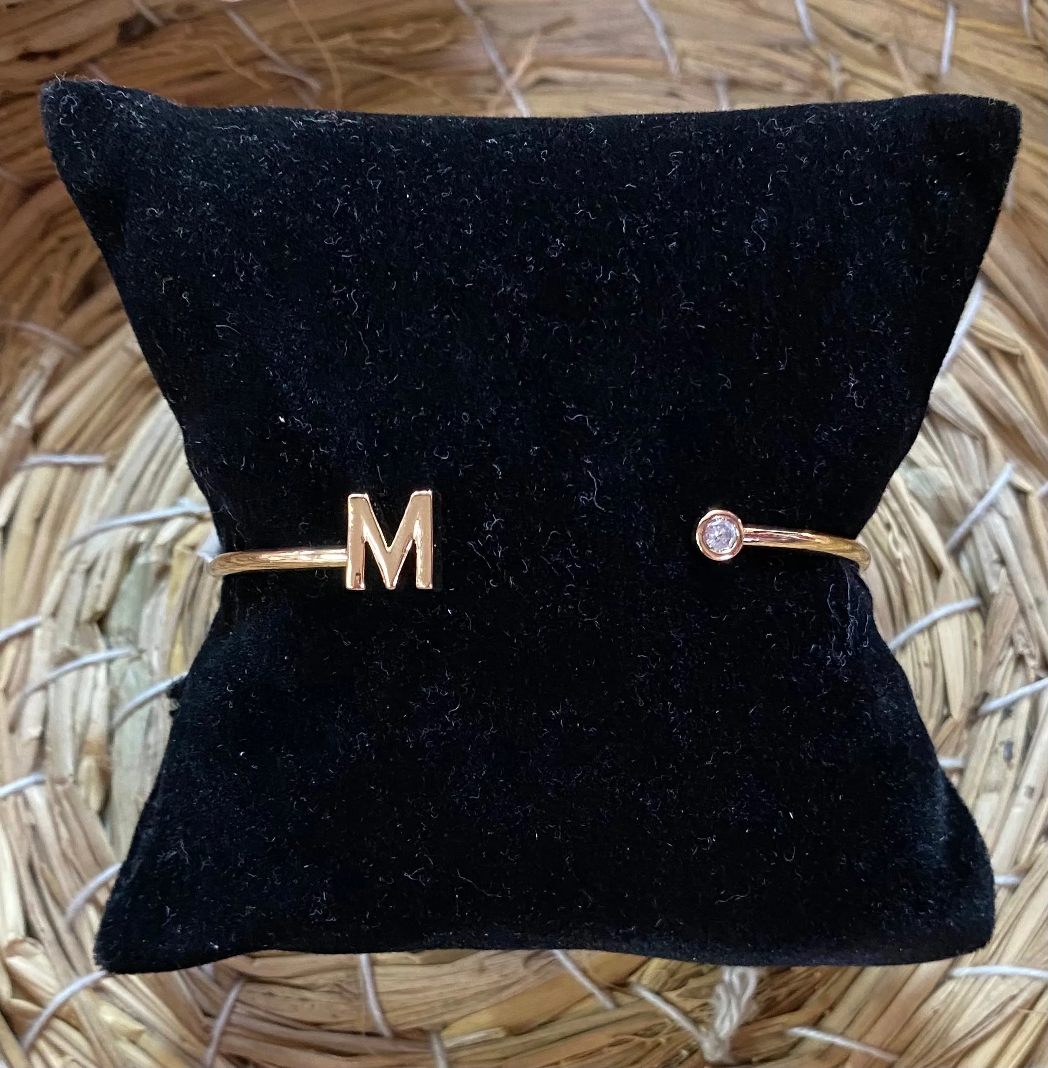 Initial Cuff Bracelet