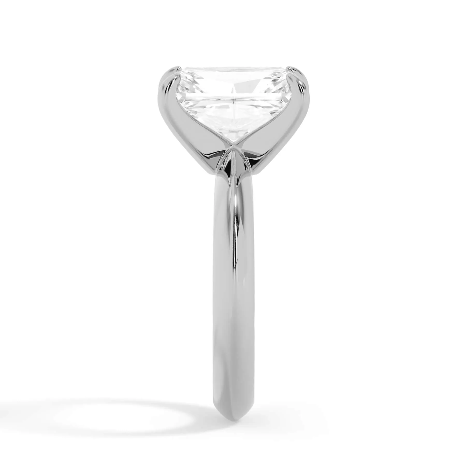 Knife Edge Solitaire Setting in 3.0mm Width