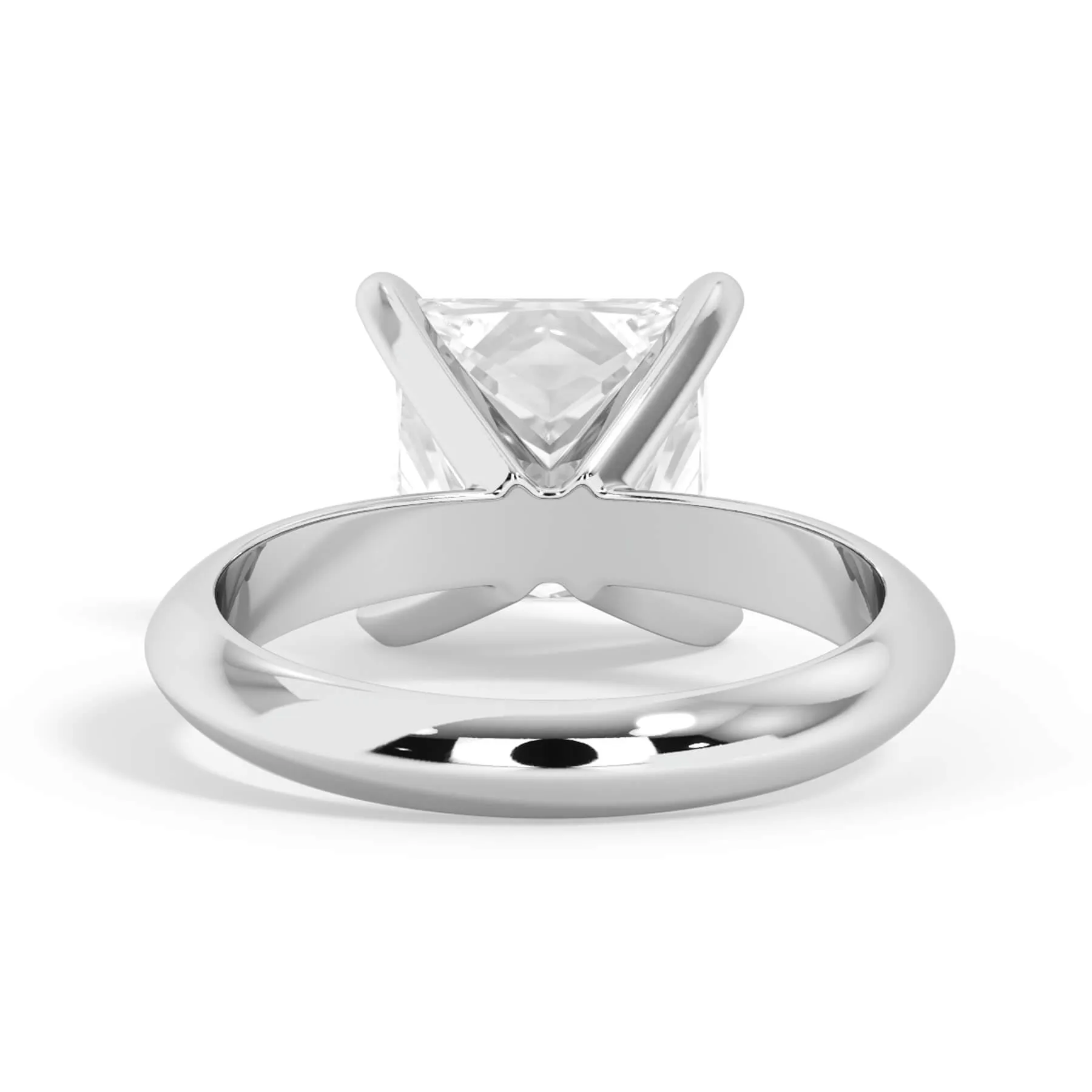 Knife Edge Solitaire Setting in 3.0mm Width