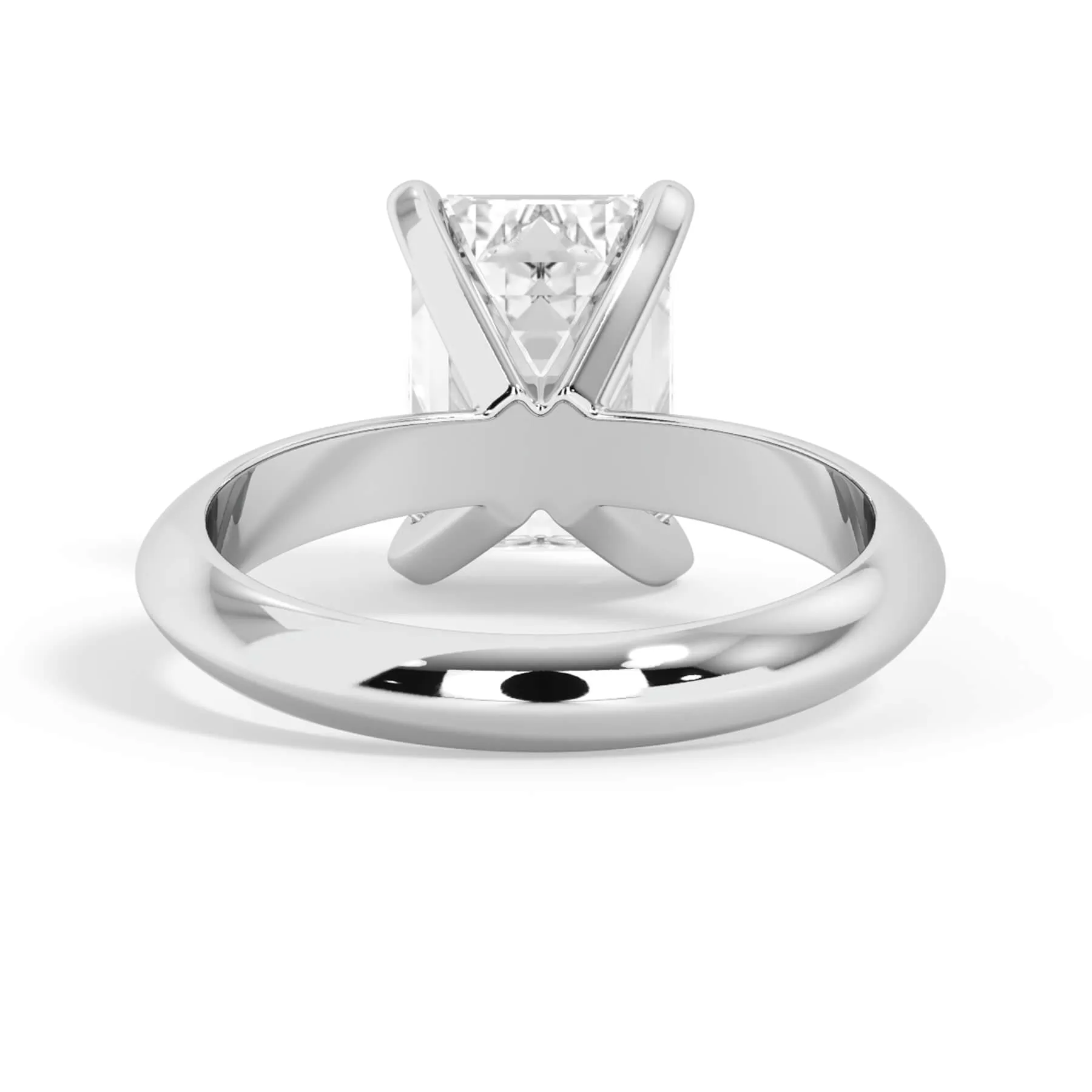 Knife Edge Solitaire Setting in 3.0mm Width