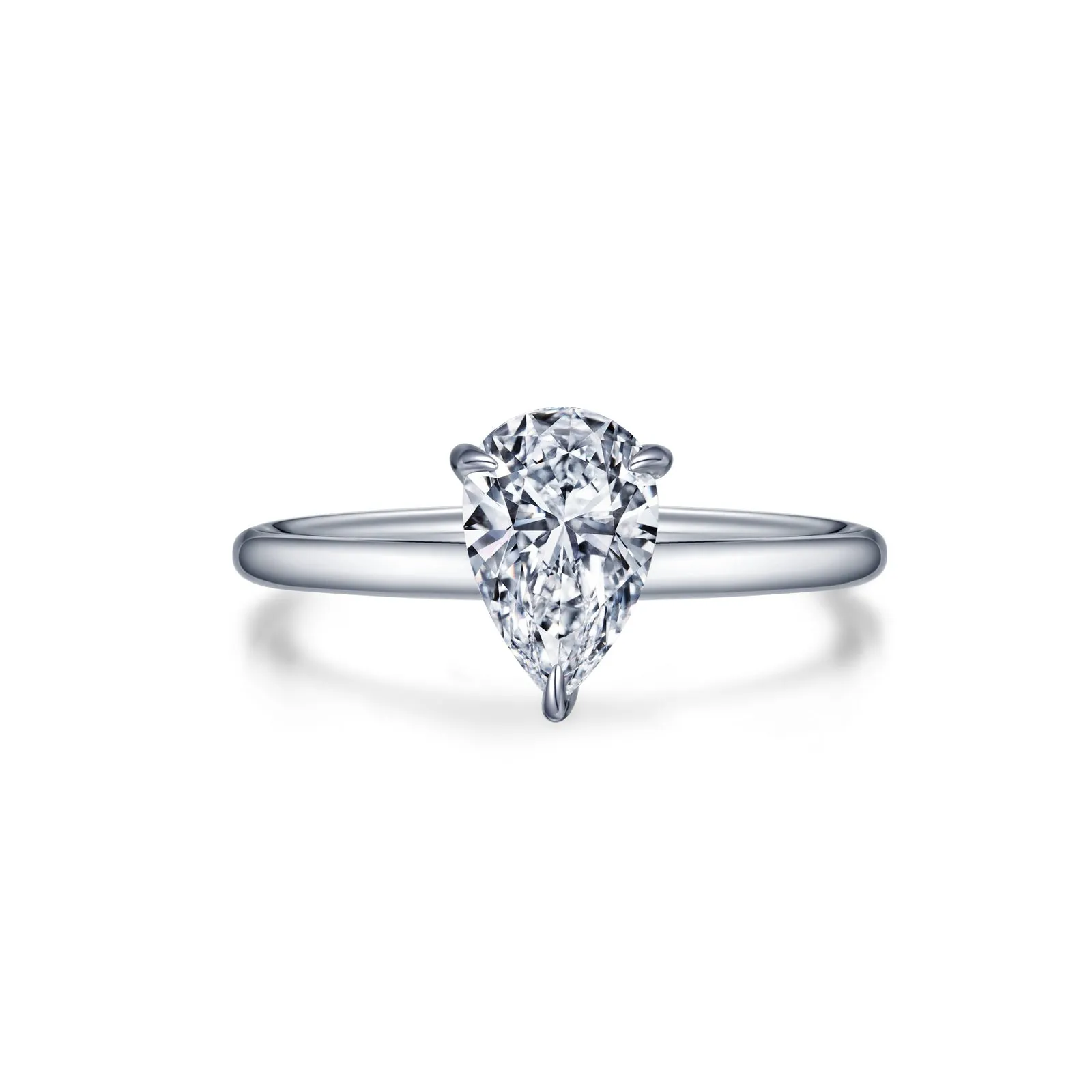 Lafonn Classic Pear Diamond Ring R0496CLP