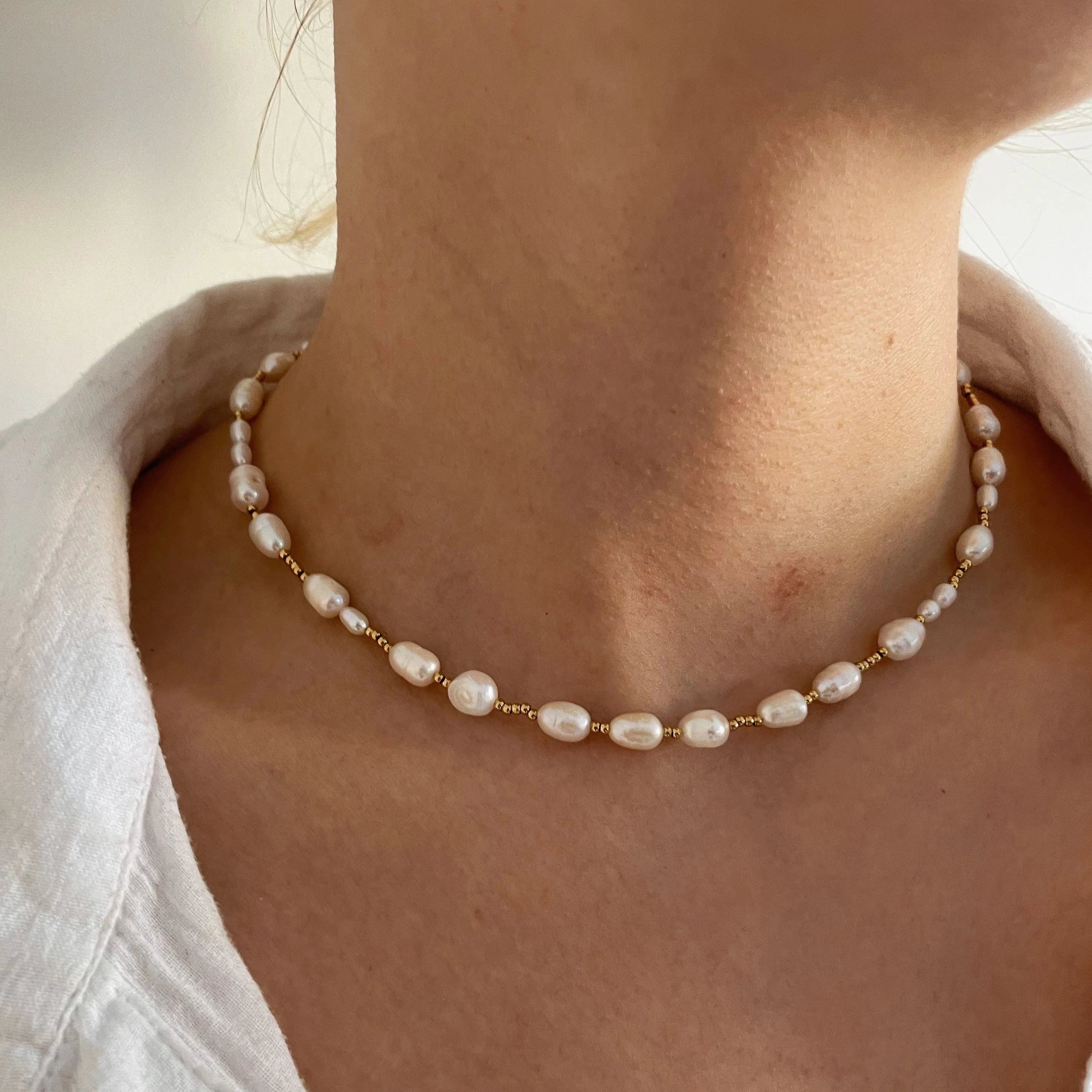 Lucia Pearl Necklace