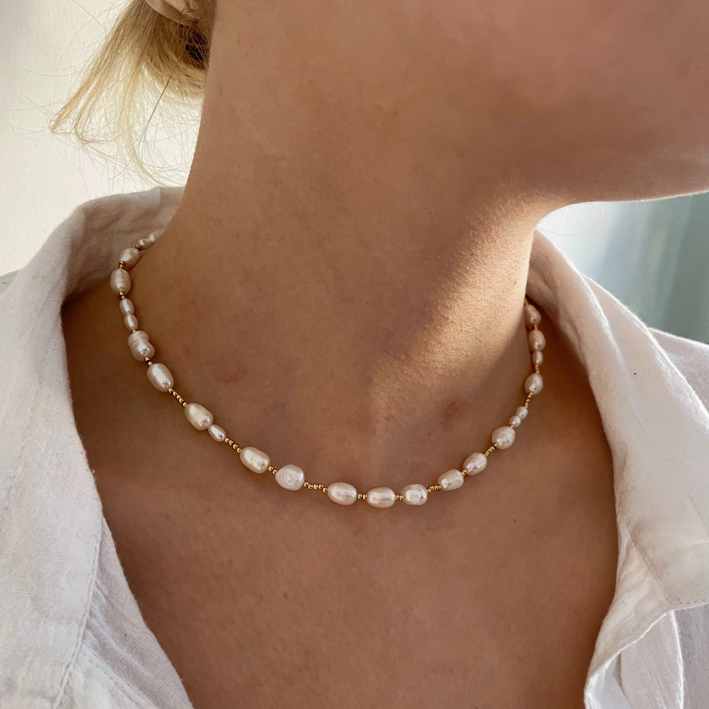 Lucia Pearl Necklace