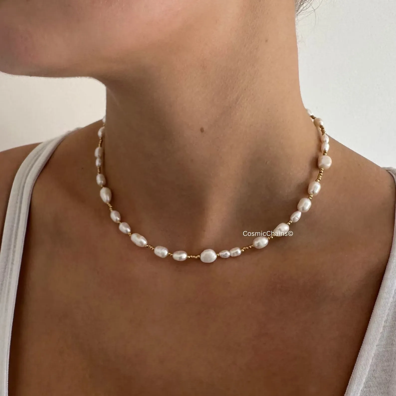 Lucia Pearl Necklace