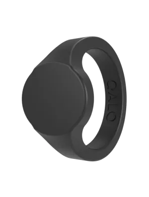 Men's Signet Silicone Ring