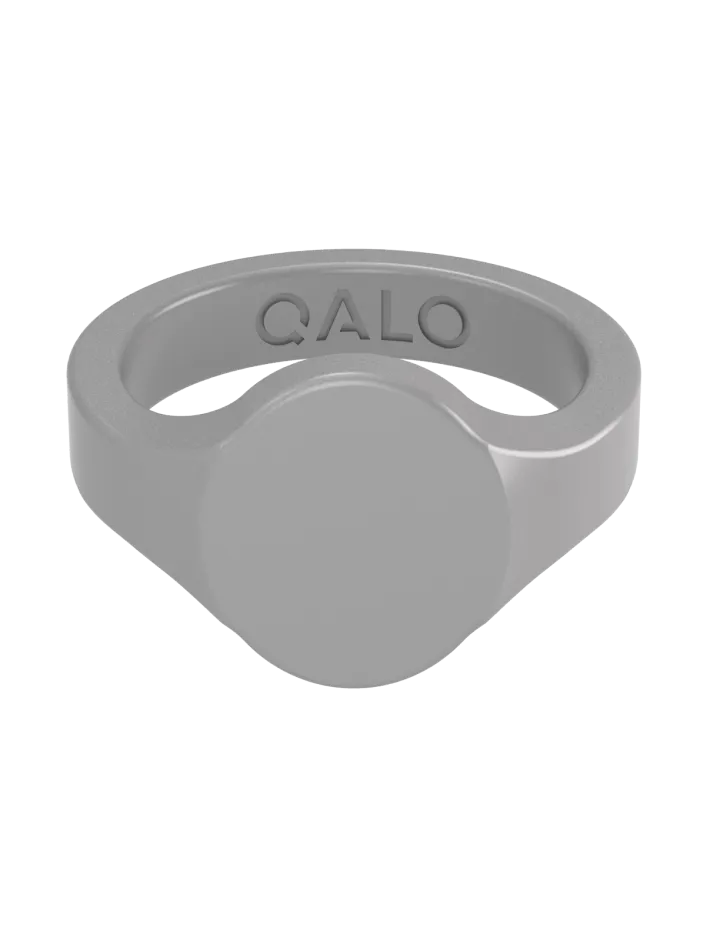 Men's Signet Silicone Ring