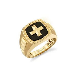 Men's Tetra Signet Ring