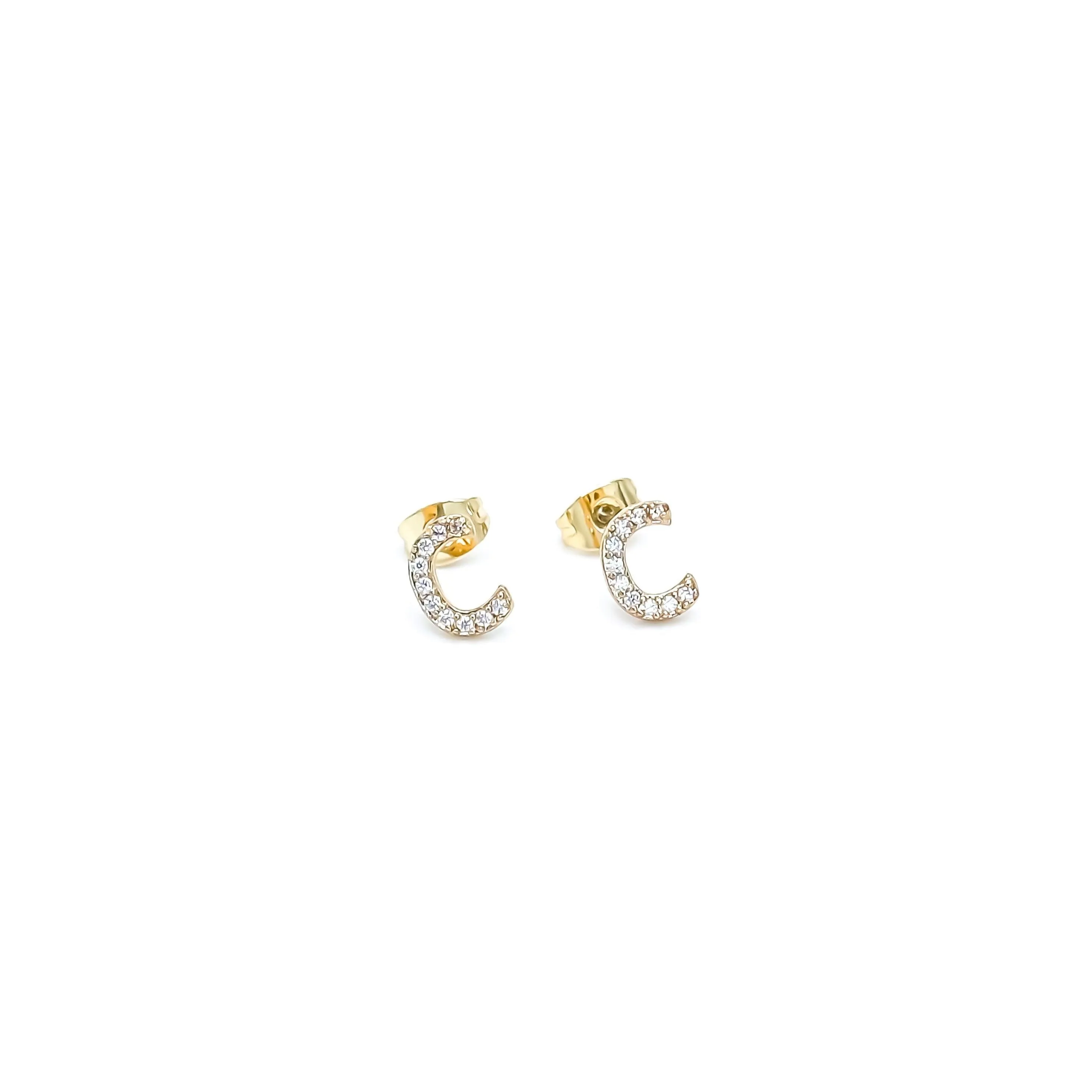 Meyer Initial Stud Earring