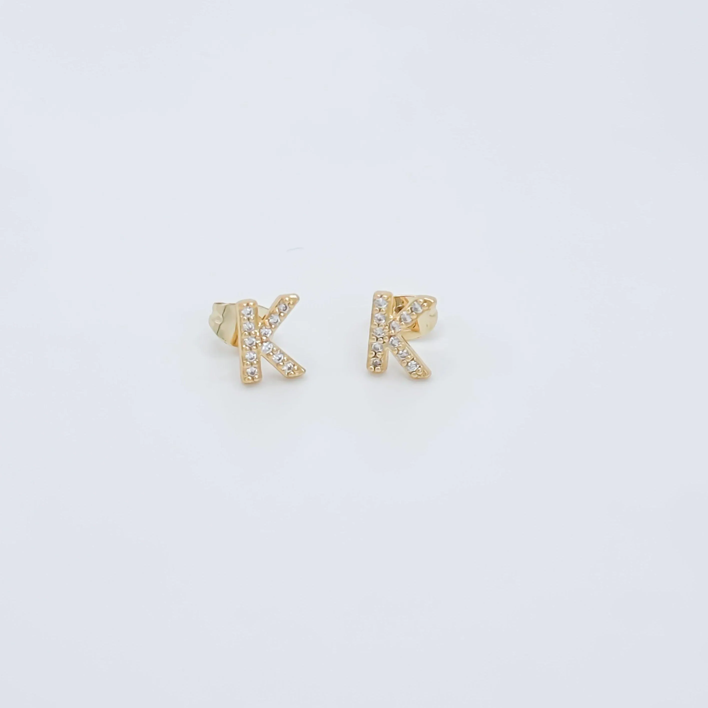 Meyer Initial Stud Earring