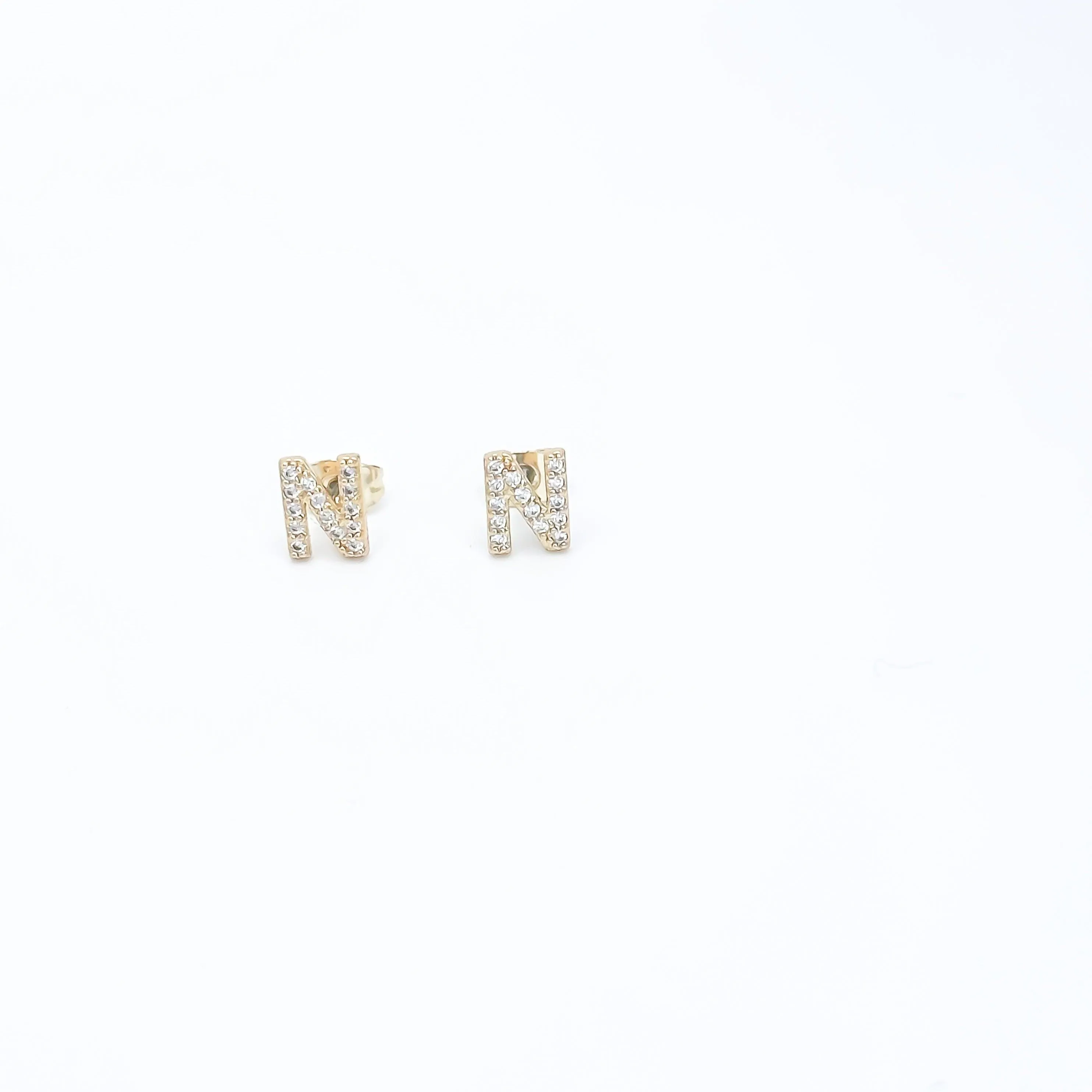 Meyer Initial Stud Earring