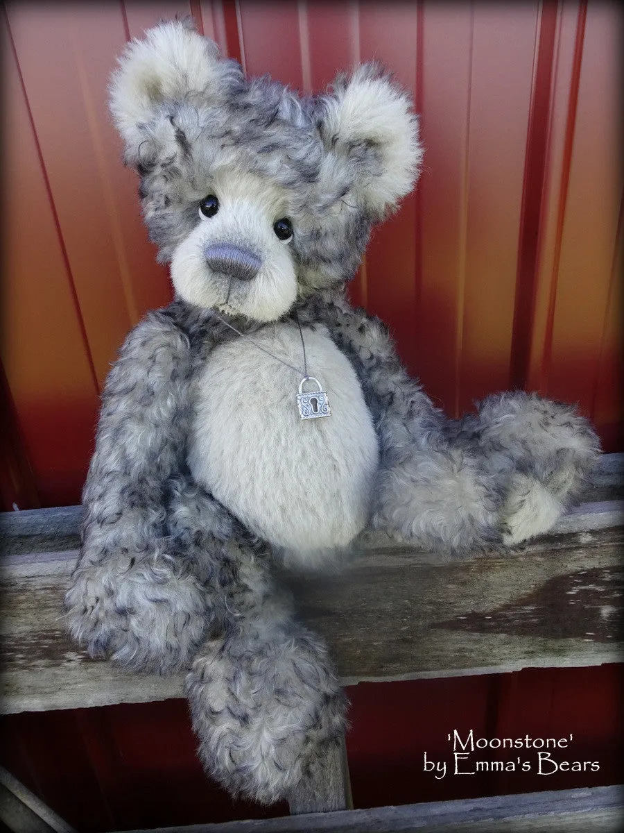 Moonstone - 15" kid mohair and alpaca artist bear  - OOAK by Emma's Bears