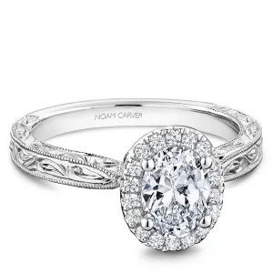 Noam Carver Engagement Ring - B019-05WME-FCYA