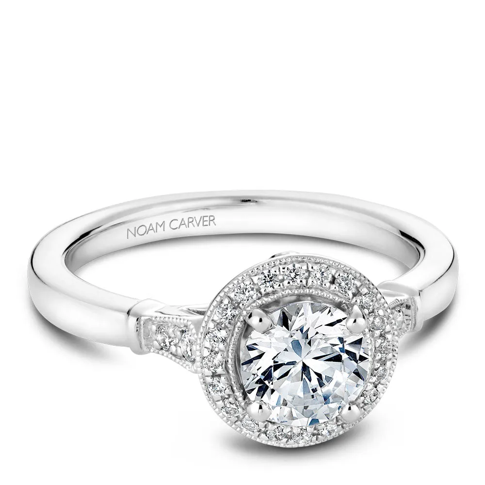 Noam Carver Engagement Ring - B077-01WS-100A