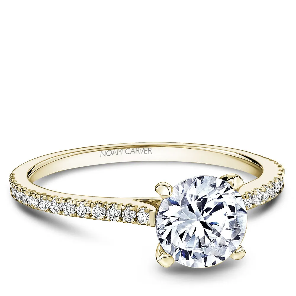 Noam Carver Engagement Ring - B507-01YM-100A