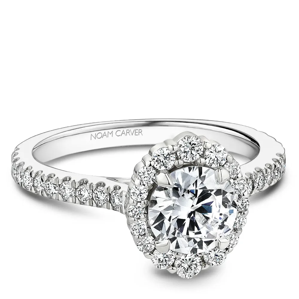 Noam Carver Engagement Ring - B521-01WZ-100A