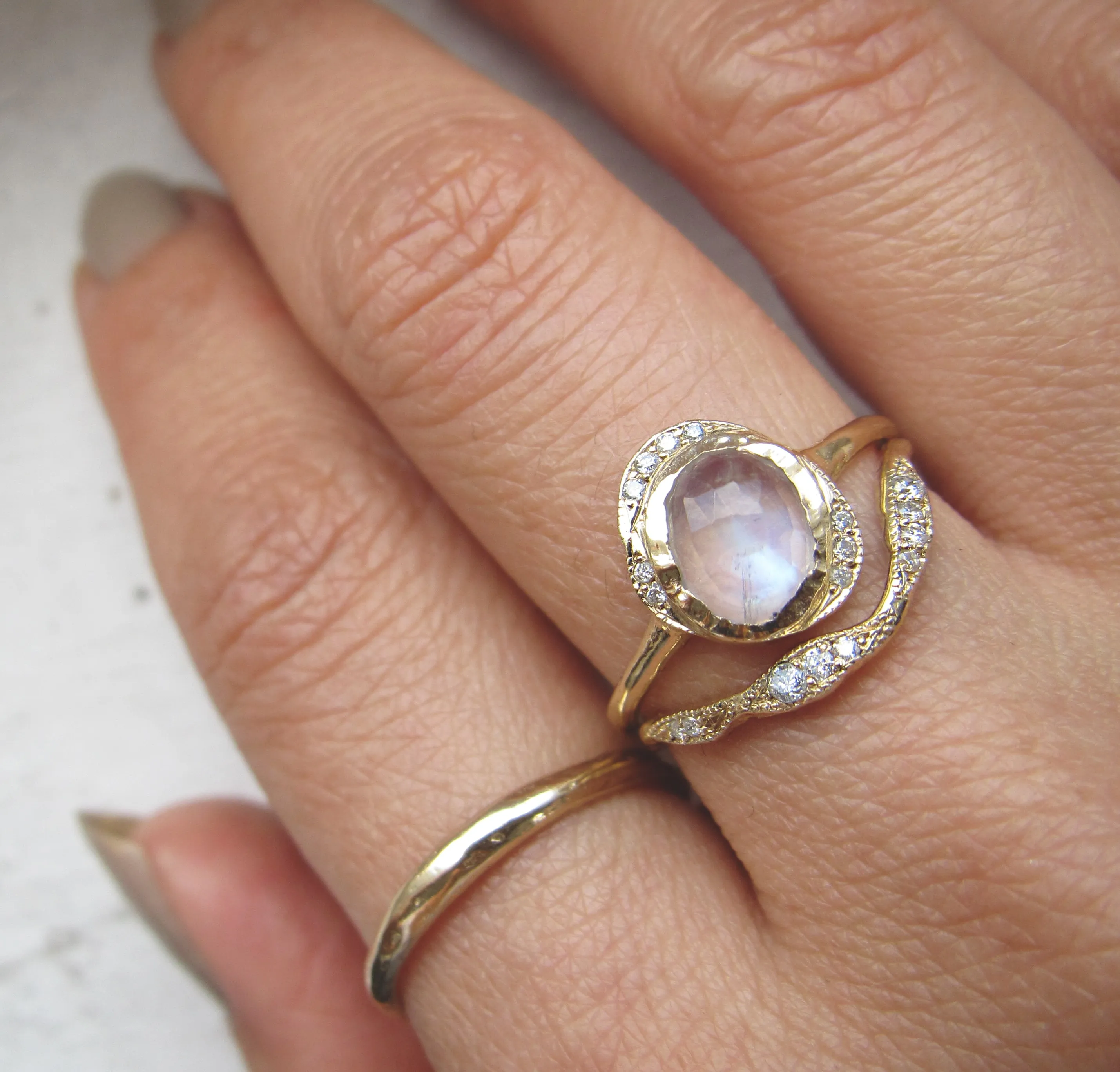 Oasis Moonstone Ring