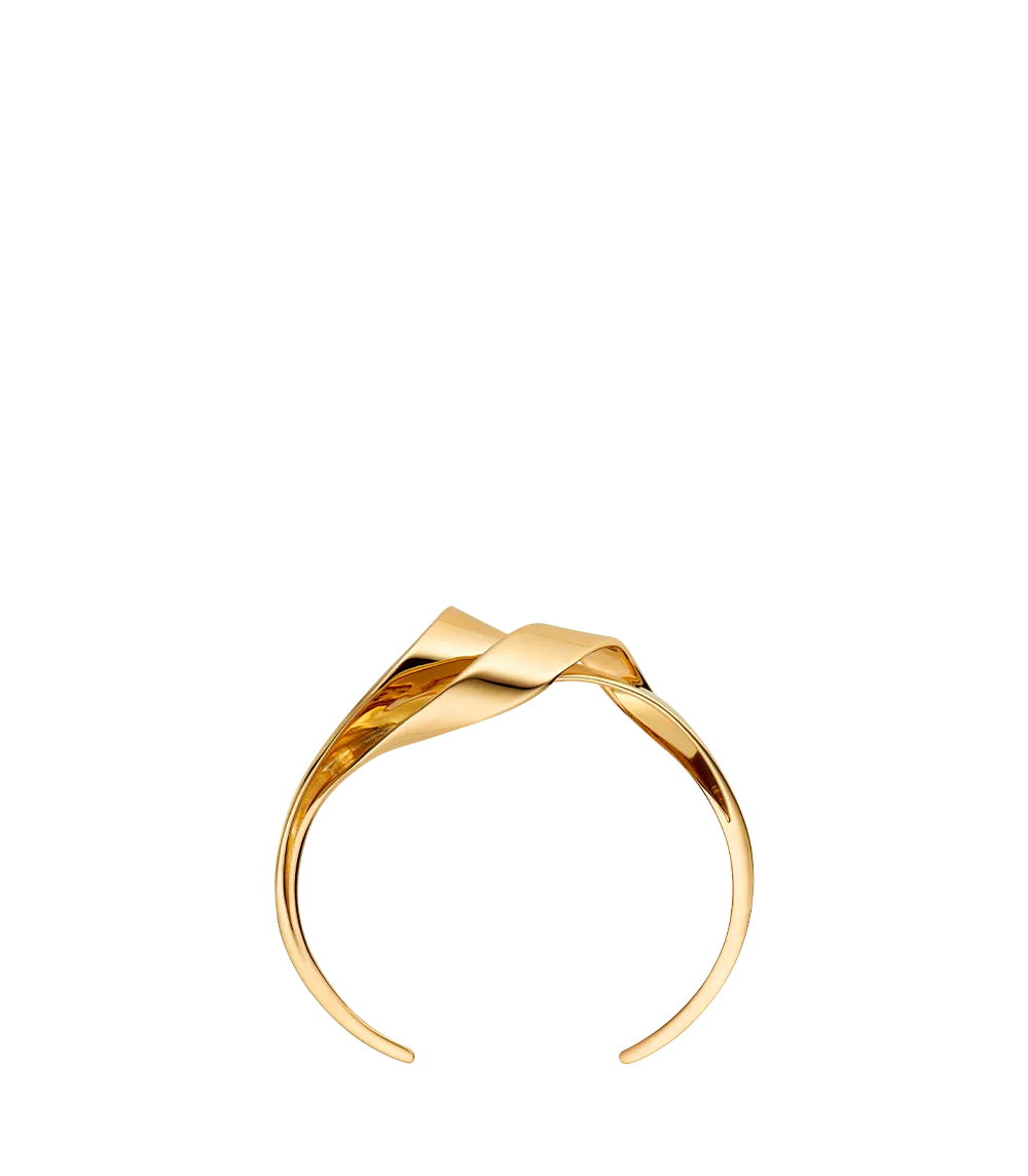 Éole Cuff - 24 carat gold gilded