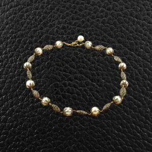 Pearl & Brown Diamond Necklace