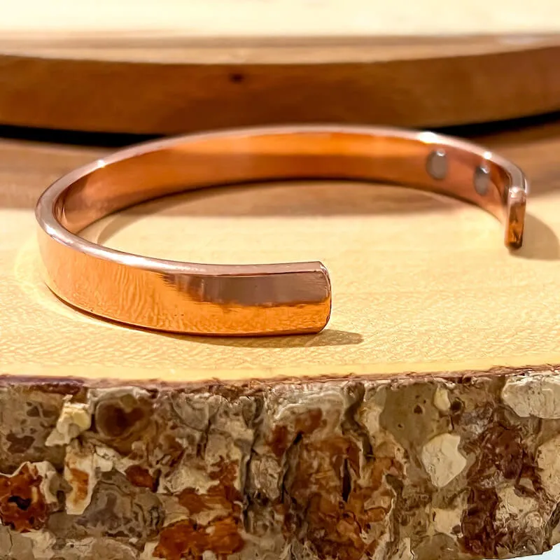 Powerful Copper Bracelet Handmade Cuff Wristband