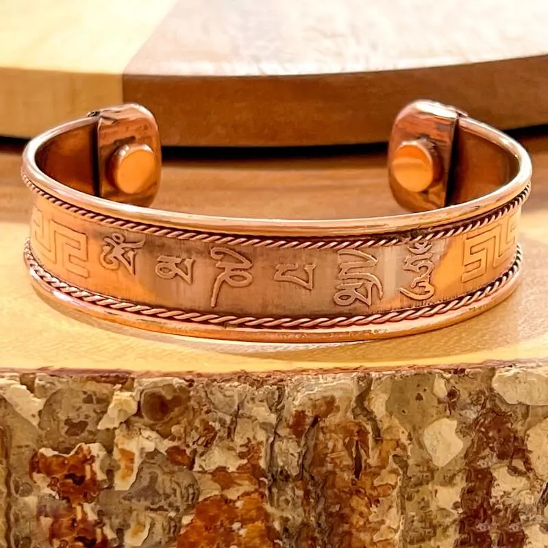 Powerful Copper Bracelet Handmade Cuff Wristband